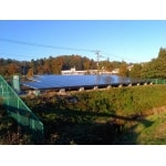 太陽光発電システム！！草の生い茂った土地を有効活用！