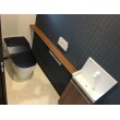 タンクレストイレ + 手洗い器設置で明るく衛生的なトイレを実現しました！