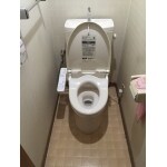 施工時間 1時間！　シンプルで使いやすいトイレに大変身