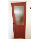 ウッドワン　ピノアースシリーズのドアを取り付けました。
おしゃれな部屋にもなじむデザインとカラーが素敵です！
