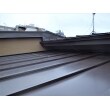 40年間、そのままにしていた屋根を、葺き替えました。
ニチハ　瓦棒葺き屋根材使用。