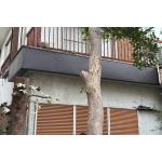 ベランダモルタル部分改修工事