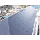太陽熱高反射４フッ化フッ素樹脂屋根用遮熱塗料サーモアイ４Ｆで塗装仕上げ