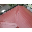 ２液弱溶剤シリコン系屋根用高日射反射率(遮熱)塗料サーモアイＳｉで塗装仕上げ