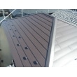 超高耐候のフッ素樹脂遮熱鋼板採用で長期保証の高意匠・高気密・高断熱モデル横暖ルーフαプレミアムＳで重ね葺き
