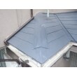 棟包み板金交換交換と耐久性保持可能な屋根用遮熱塗料サーモアイＳｉで塗装仕上げ
