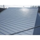 耐久性保持可能な屋根用遮熱塗料サーモアイＳｉ で塗装仕上げ
