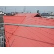 耐久性保持可能な屋根用遮熱塗料サーモアイＳｉでの３回塗り仕上げ 