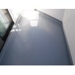 東日本塗料㈱フローン床材/色フォックスグレーで防水処理施工後