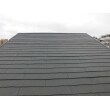 【施工後】
今までの屋根の上に新しい屋根を作る方法です。
「重ね葺き」「カバー工法」と呼ばれています。
工期は約３週間です。