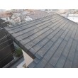 コロニアル屋根にディプロマット屋根を重ね葺きしました。