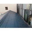 ガルバリウム鋼板の屋根で葺き替え。屋根も軽くなり耐震にもつながります。