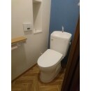 トイレと温水洗浄便座とペーパーホルダーの取替えをしました。