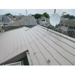 屋根は高耐久遮熱フッ素塗装