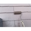 上塗りは遮熱フッ素を２回塗りしました。
屋根は雨風や紫外線の影響を強く受けますので、耐久性の高いフッ素樹脂塗料を選んで頂きました。