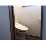 お掃除の簡単なトイレへ