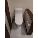 LIXIL　アメージュZAのトイレです。アクアセラミックで掃除が簡単です。