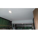 しっかり補強したガレージ天井