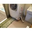 床下の補強もあり、大型の洗濯機を置いても安心な床となっております。