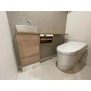 タンクレストイレ
カウンター付き手洗い器新設