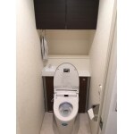 タンクや配管を隠してお掃除しやすいトイレに。