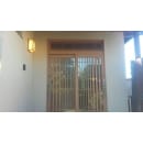 ◆木製玄関→アルミ製ドアに交換◆
◆玄関周りの外壁を遮熱断熱塗料ガイナ塗装◆