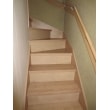 階段のかけ替えのリフォームです。明るく安心して使用できる階段になりました。