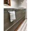 ライン取手ではスッキリする分タオルがかけられない。という問題はこの専用タオル掛けで解消です。