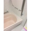 浴槽も可愛らしいピンク色！