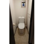 お掃除のしやすいトイレに