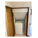 小さな物置スペースを利用して洗濯機スペースへ間取り変更！！