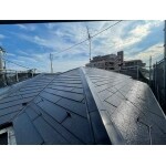 大和市　シリコン塗料での屋根塗装