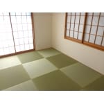 通常の和室を純和風に障子を取付琉球畳に変更