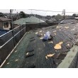 古い屋根を撤去した状態です
