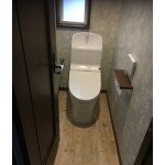 レトロな空間に・トイレリフォーム