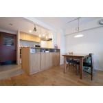 開放感。海外スタイルのオープンキッチン