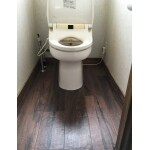 トイレの水抜栓を交換しました