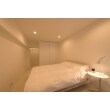 寝室も白を基調としたシンプルなデザインにしました。