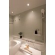 調光調色システムで気分により浴室の明かりの調整ができます。