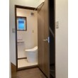 トイレはパナソニックのアラウーノS160シリーズ。
清潔機能をはじめ、お掃除を楽にする機能が充実。