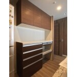 新築キッチンに収納をプラス！キッチン家電も使いやすく