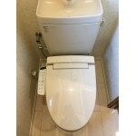 トイレ床改修工事