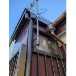 波板屋根を板金屋根へ・板金雨樋工事