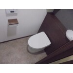 落ち着いたトイレ空間