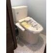 清潔感を大事にしたい、トイレの便器はLIXILのアメージュZピュアホワイトを採用。