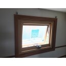 雨によって劣化した木製の窓から樹脂窓へ交換しました！