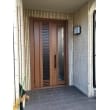 神戸市垂水区のＨ様邸にて、2018年の仕事納めに玄関ドアの交換工事をさせて頂きました！

とても立派な玄関ドアが完成しました！
