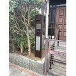 神戸市西区にお住まいのO様邸にて
古いポストをおしゃれですっきりした機能門柱に交換しました。