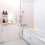 暖かさと清掃性を兼ね備えた浴室