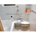 介護保険改修工事を利用した浴室改装